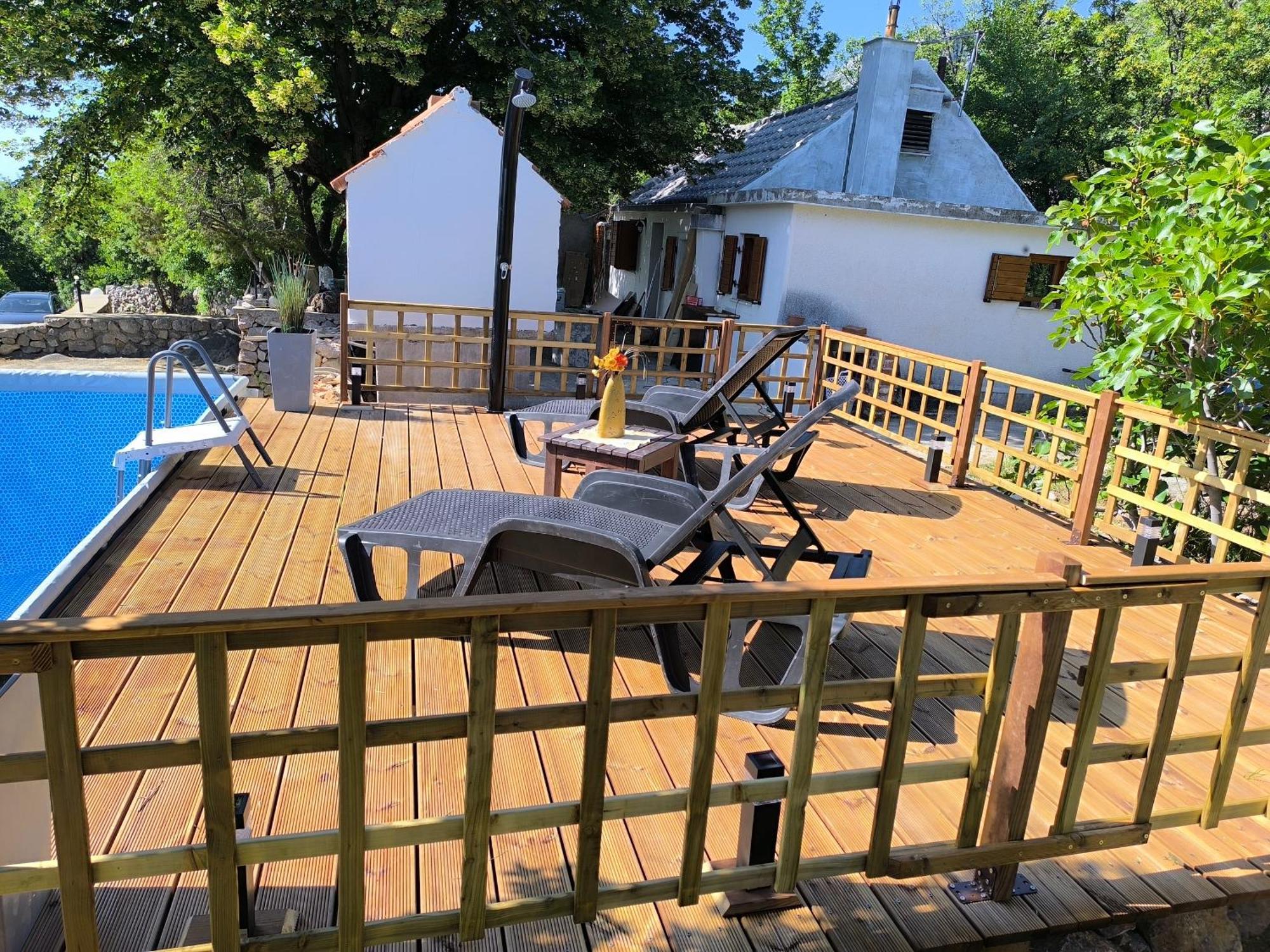 Holiday Home Lucija "" Private House With Pool "" Jablanac Exterior photo