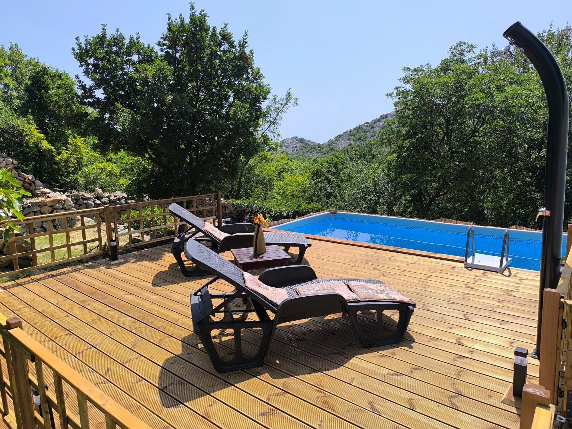 Holiday Home Lucija "" Private House With Pool "" Jablanac Exterior photo